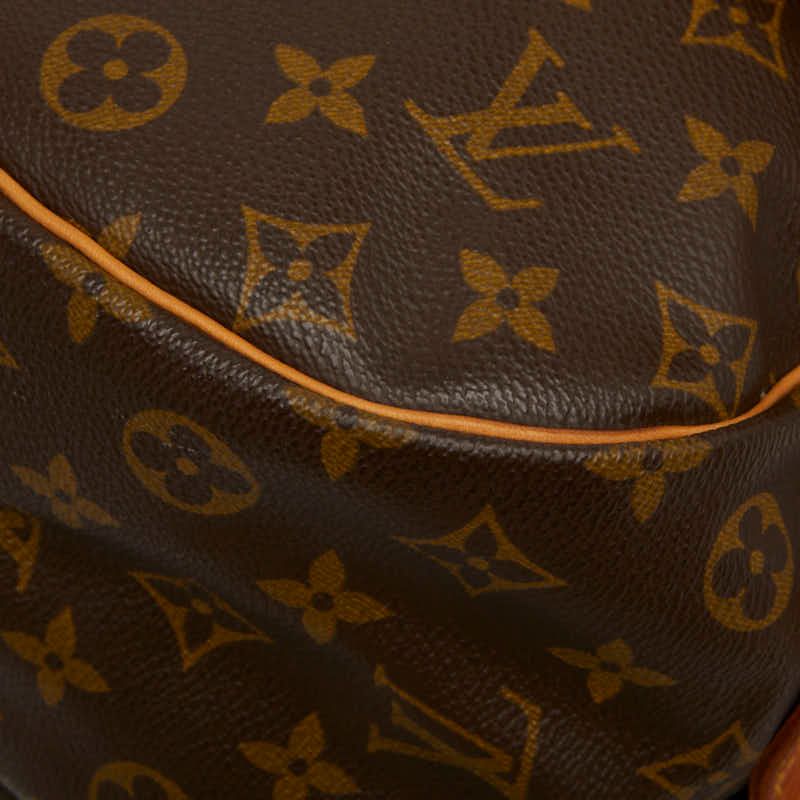 Louis Vuitton Monogram Saumur 35 Crossbody Shoulder Bag Brown Leather — view 6
