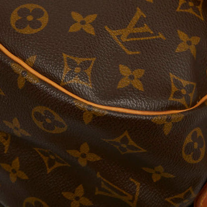 Louis Vuitton Monogram Saumur 35 Crossbody Shoulder Bag Brown Leather — view 6