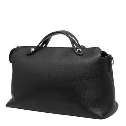 Fendi by the Way Large 2-Way Shoulder Bag Black Leather — view 2