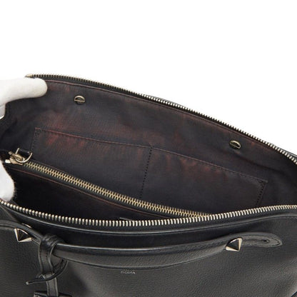 Fendi by the Way Large 2-Way Shoulder Bag Black Leather — view 9