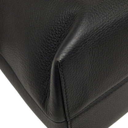 Fendi by the Way Large 2-Way Shoulder Bag Black Leather — view 7