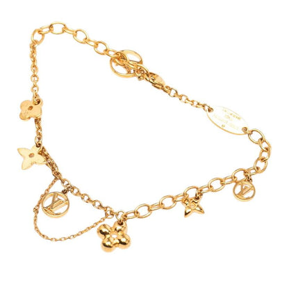 Louis Vuitton Bracelet Blue Ming Chain Gold Plated