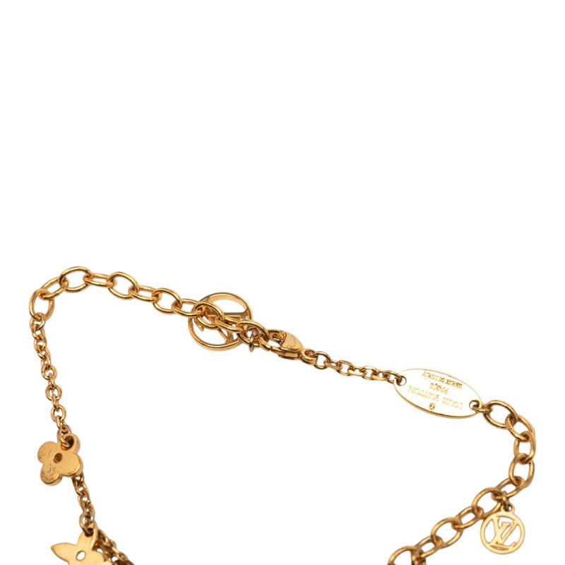 Louis Vuitton Bracelet Blue Ming Chain Gold Plated — view 4