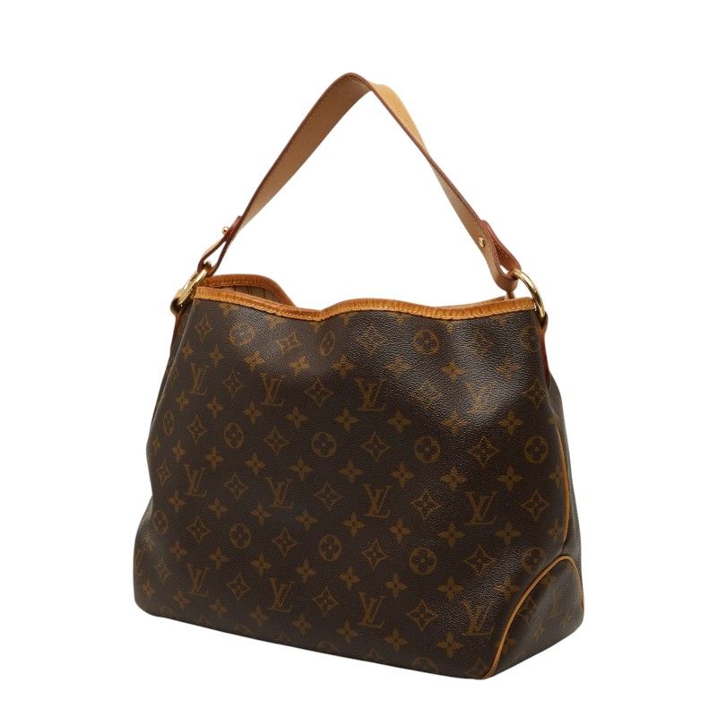 Louis Vuitton Monogram Delightful PM Shoulder Bag Brown Leather — view 2