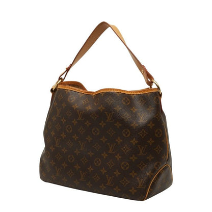 Louis Vuitton Monogram Delightful PM Shoulder Bag Brown Leather — view 2
