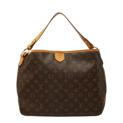 Louis Vuitton Monogram Delightful PM Shoulder Bag Brown Leather