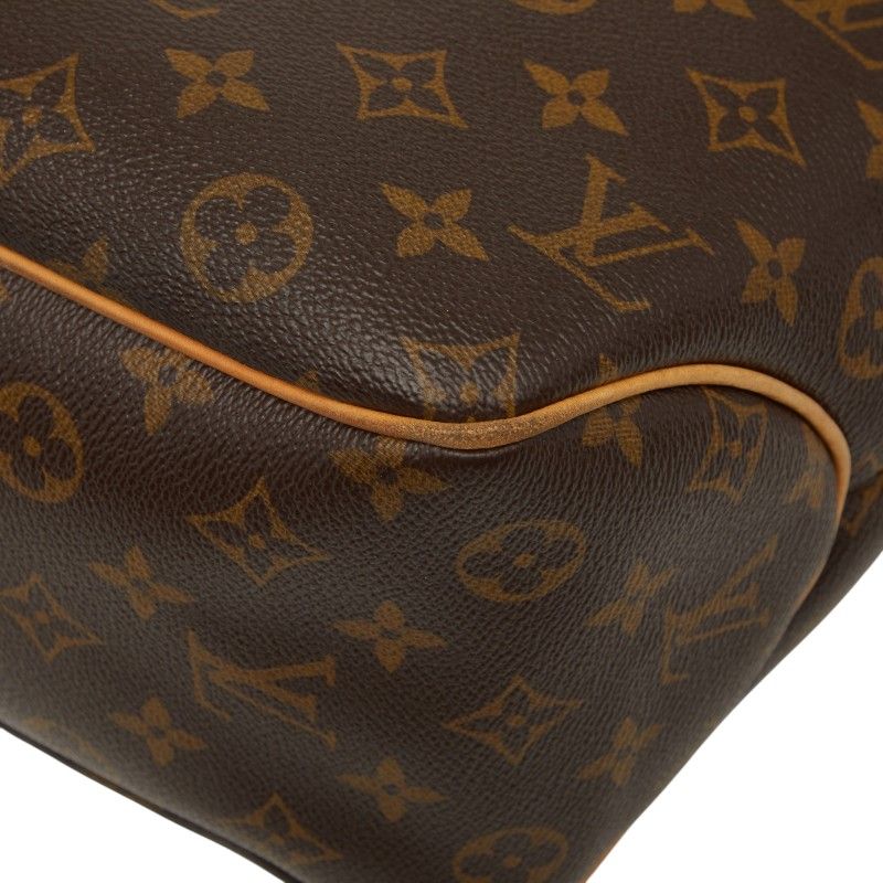Louis Vuitton Monogram Delightful PM Shoulder Bag Brown Leather — view 6