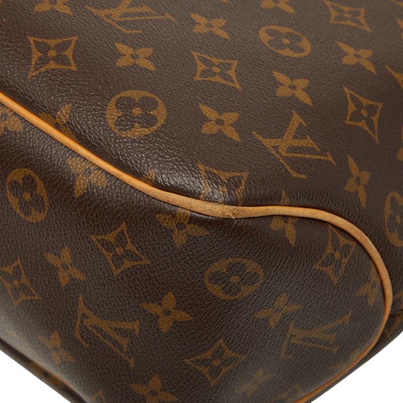 Louis Vuitton Monogram Delightful PM Shoulder Bag Brown Leather — view 4