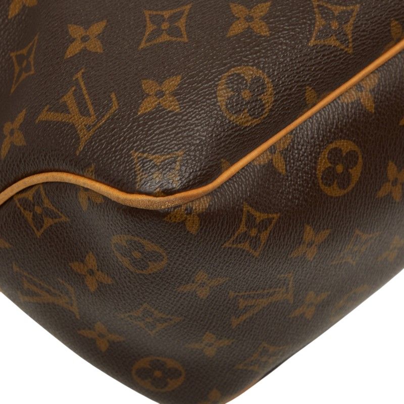 Louis Vuitton Monogram Delightful PM Shoulder Bag Brown Leather — view 7