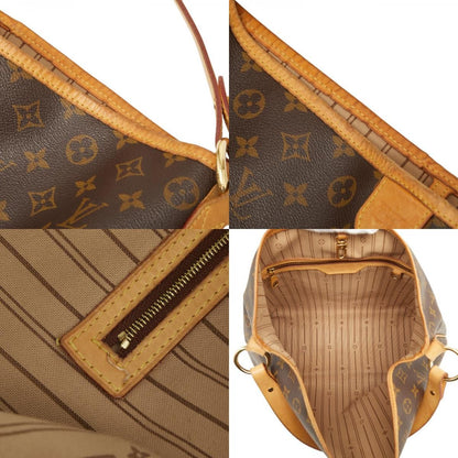 Louis Vuitton Monogram Delightful PM Shoulder Bag Brown Leather — view 9