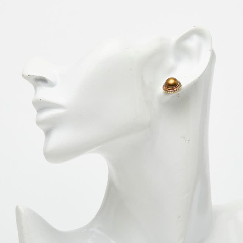 Chanel Vintage Stud Earrings — view 5
