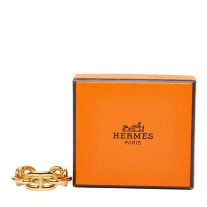 Hermes Chaine D'ancre Scarf Ring Gold Plated — view 6