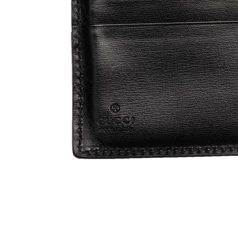 Gucci GG Marmont Bifold Wallet Black Leather — view 6