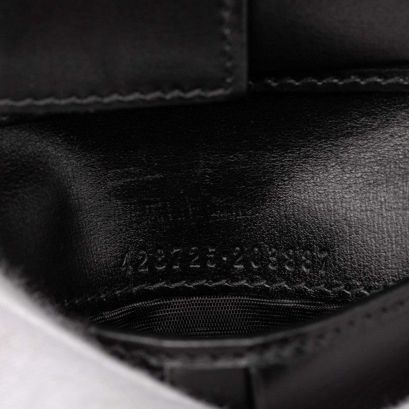 Gucci GG Marmont Bifold Wallet Black Leather — view 7