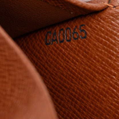 Louis Vuitton Monogram Envelope Carte de Visite Card Case Brown Leather — view 7