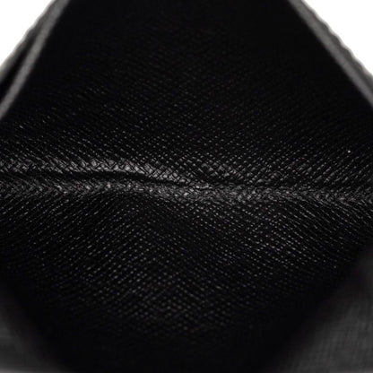 Louis Vuitton Epi Envelope Carte de Visite Card Case Noir Black Leather — view 5