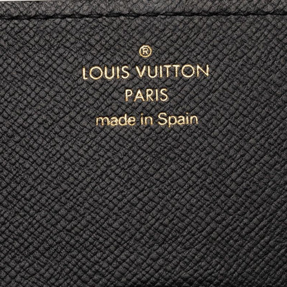 Louis Vuitton Epi Envelope Carte de Visite Card Case Noir Black Leather — view 6