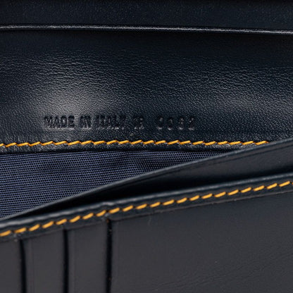 Dior Trotter Wallet Navy White Canvas Leather — view 7