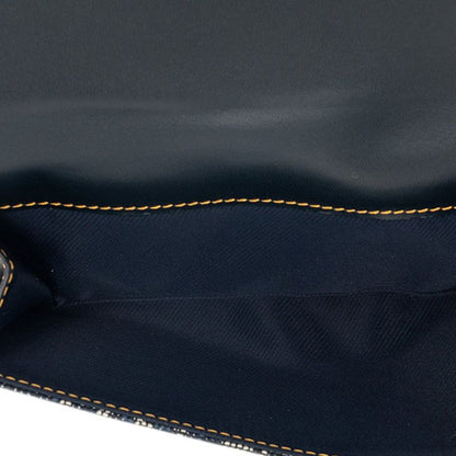 Dior Trotter Wallet Navy White Canvas Leather — view 5