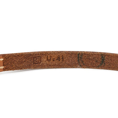 Hermes Hapi Double Tour Bracelet 5 Rows Brown Leather — view 5