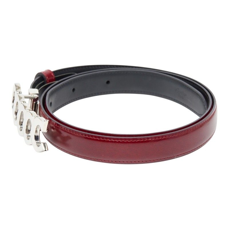 Cartier 5C Belt Bordeaux Leather — view 2