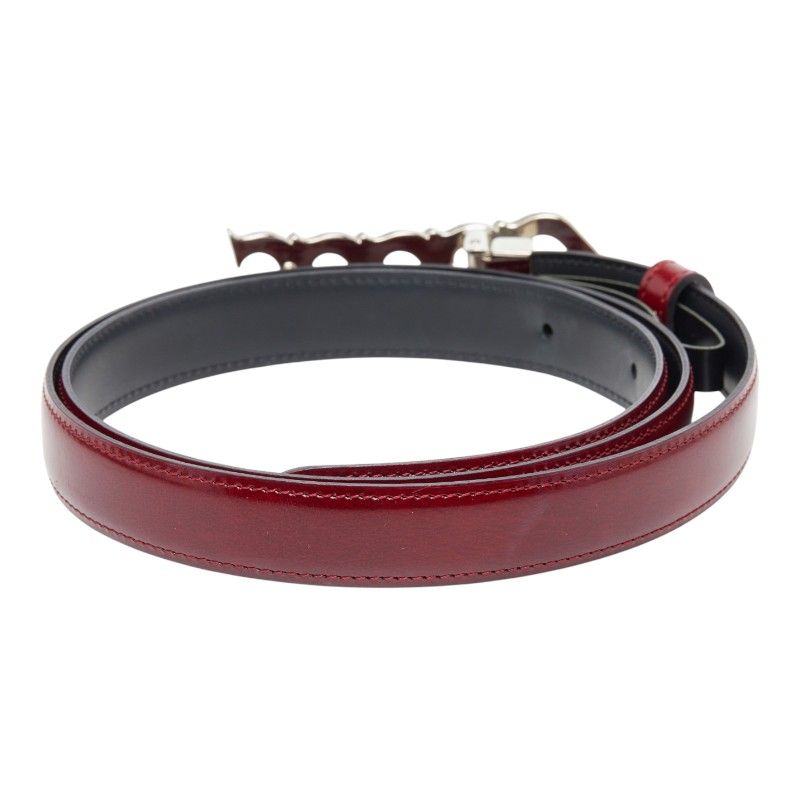 Cartier 5C Belt Bordeaux Leather — view 3