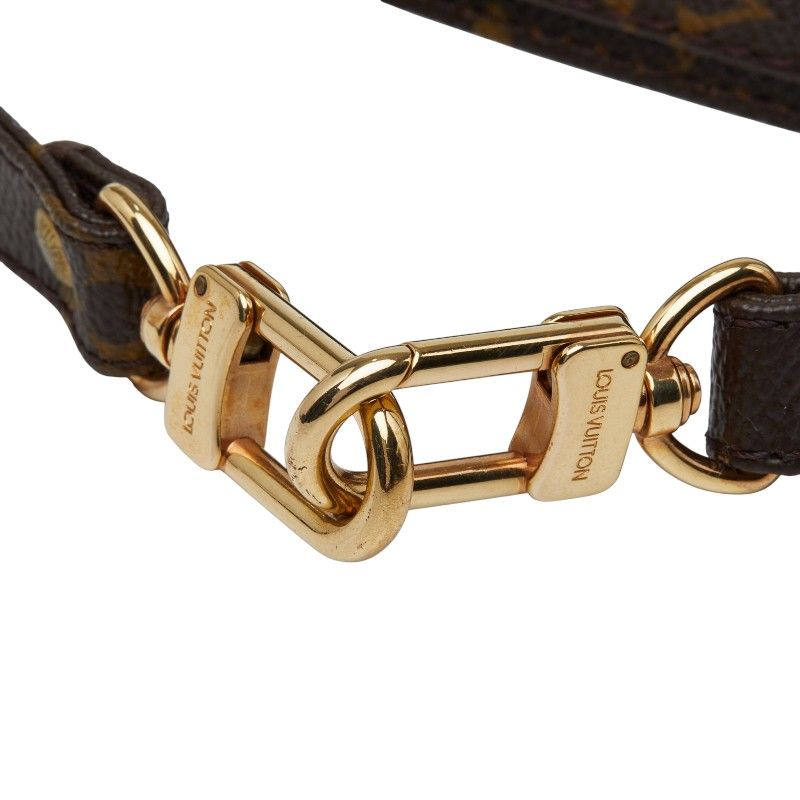 Louis Vuitton Monogram Shoulder Strap Brown — view 4