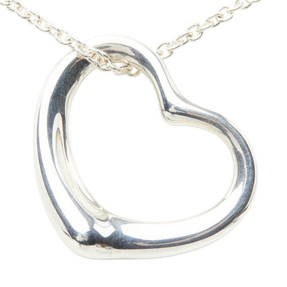Tiffany & Co Open Heart Pendant Silver — view 2
