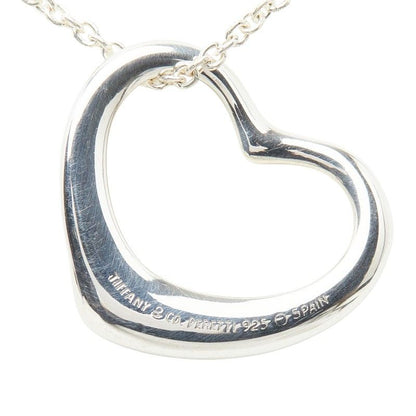 Tiffany & Co Open Heart Pendant Silver — view 3