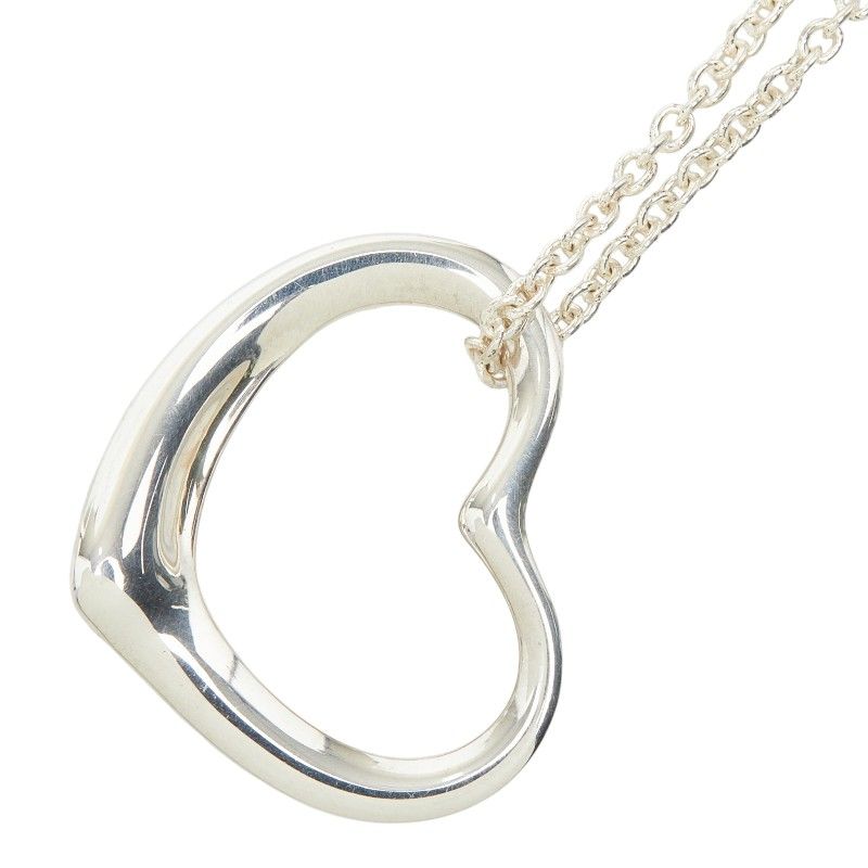 Tiffany & Co Open Heart Pendant Silver