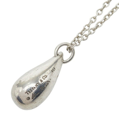 Tiffany & Co Elsa Peretti Teardrop Necklace Silver