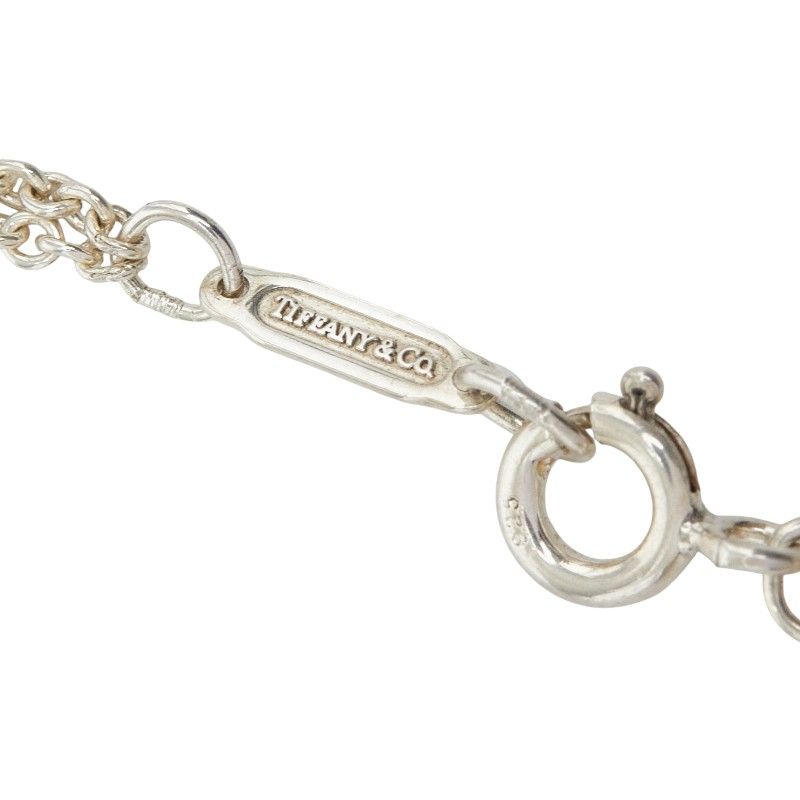 Tiffany & Co Infinity Double Chain Necklace Silver — view 5