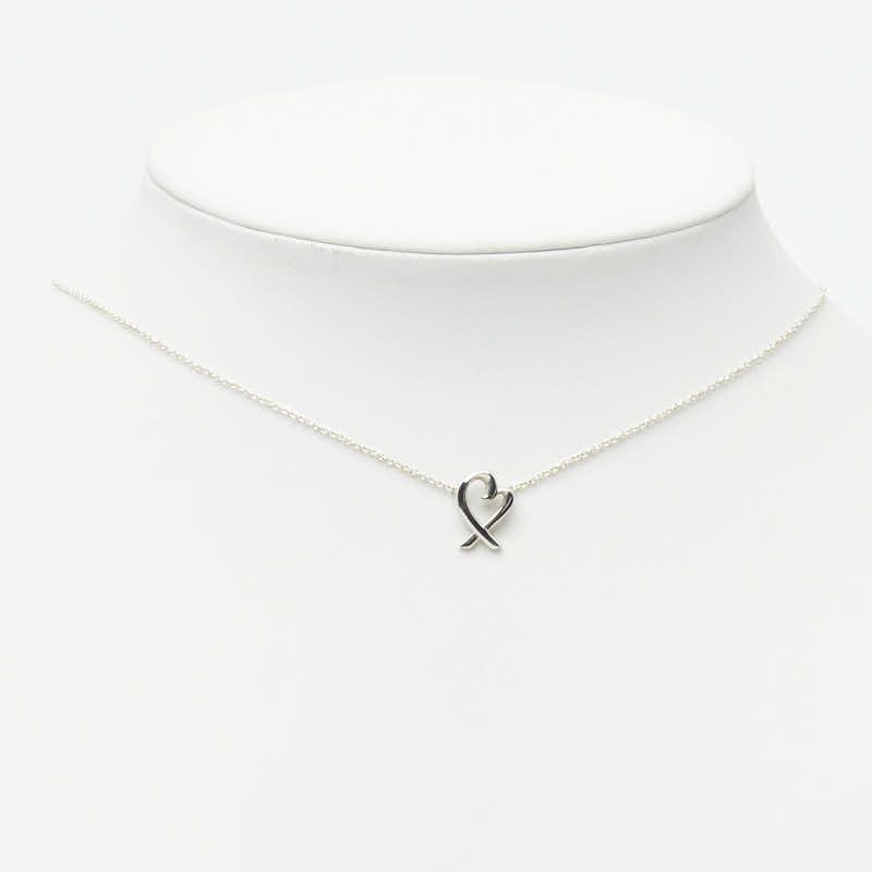 Tiffany & Co Paloma Picasso Loving Necklace Silver — view 7
