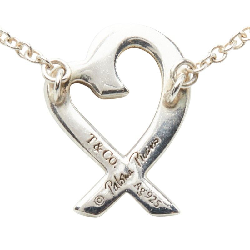 Tiffany & Co Paloma Picasso Loving Necklace Silver — view 3