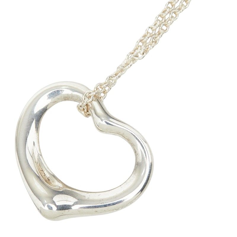 Tiffany & Co Open Heart Pendant Silver
