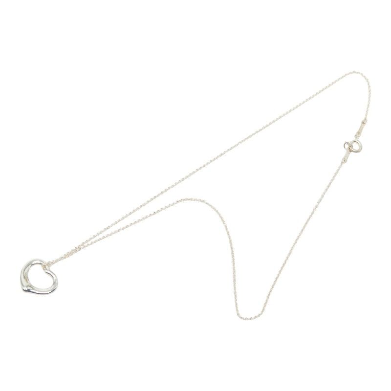 Tiffany & Co Open Heart Pendant Silver — view 4