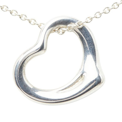 Tiffany & Co Open Heart Pendant Silver — view 2