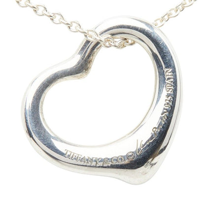 Tiffany & Co Open Heart Pendant Silver — view 3