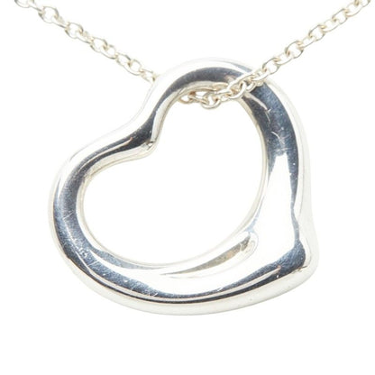 Tiffany & Co Open Heart Pendant Silver — view 2