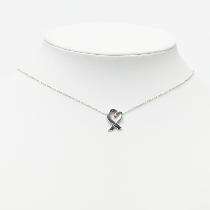 Tiffany & Co Paloma Picasso Loving Heart Pendant Silver — view 6