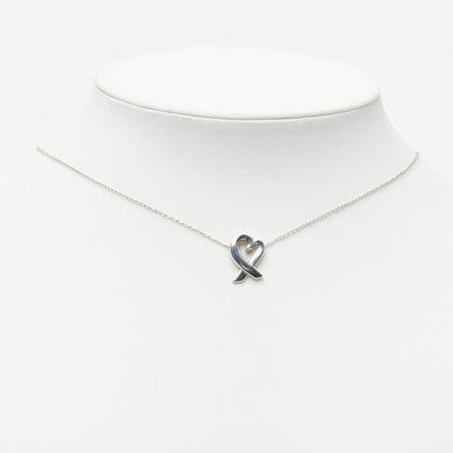 Tiffany & Co Paloma Picasso Loving Heart Pendant Silver — view 6