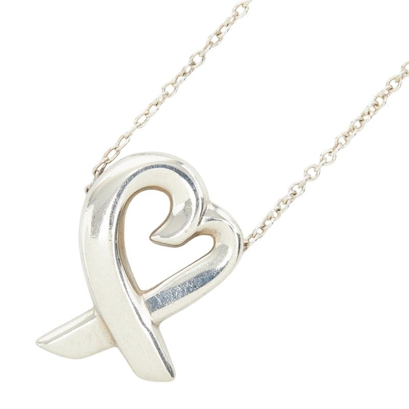 Tiffany & Co Paloma Picasso Loving Heart Pendant Silver