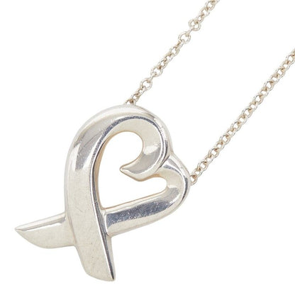 Tiffany & Co Paloma Picasso Loving Heart Pendant Silver