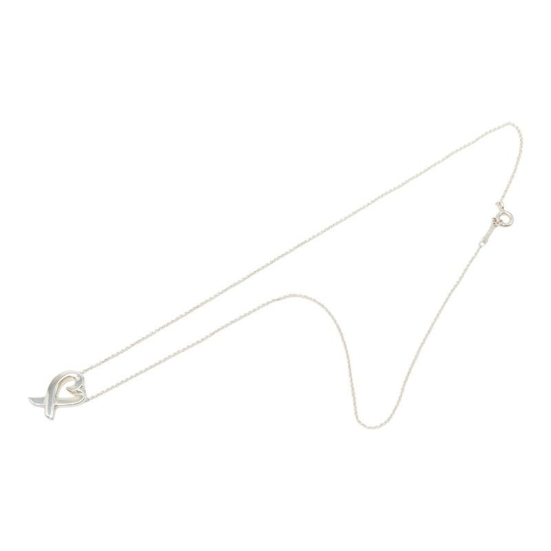 Tiffany & Co Paloma Picasso Loving Heart Pendant Silver — view 4