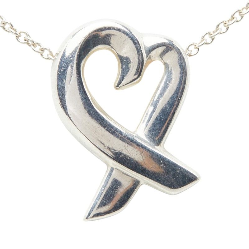 Tiffany & Co Paloma Picasso Loving Heart Pendant Silver — view 2