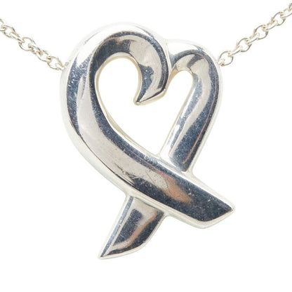 Tiffany & Co Paloma Picasso Loving Heart Pendant Silver — view 2