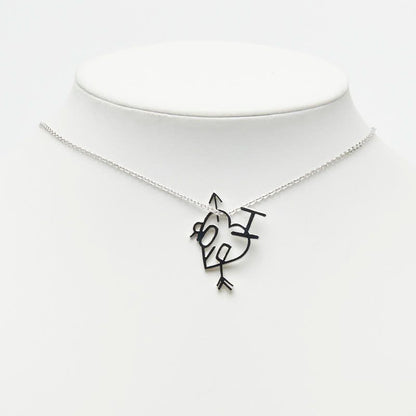 Dior I Love Pendant Silver Metal — view 7