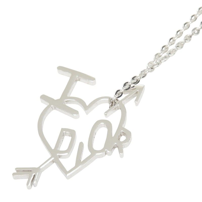 Dior I Love Pendant Silver Metal