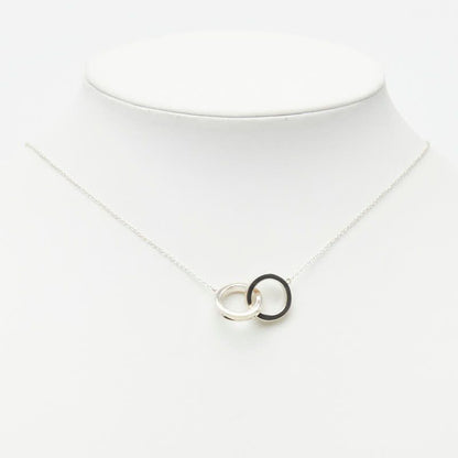 Tiffany & Co Interlocking Circle Necklace Silver — view 7