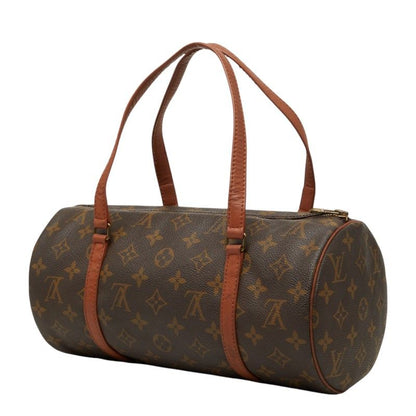Louis Vuitton Monogram Papillon 30 Handbag Brown Leather — view 2